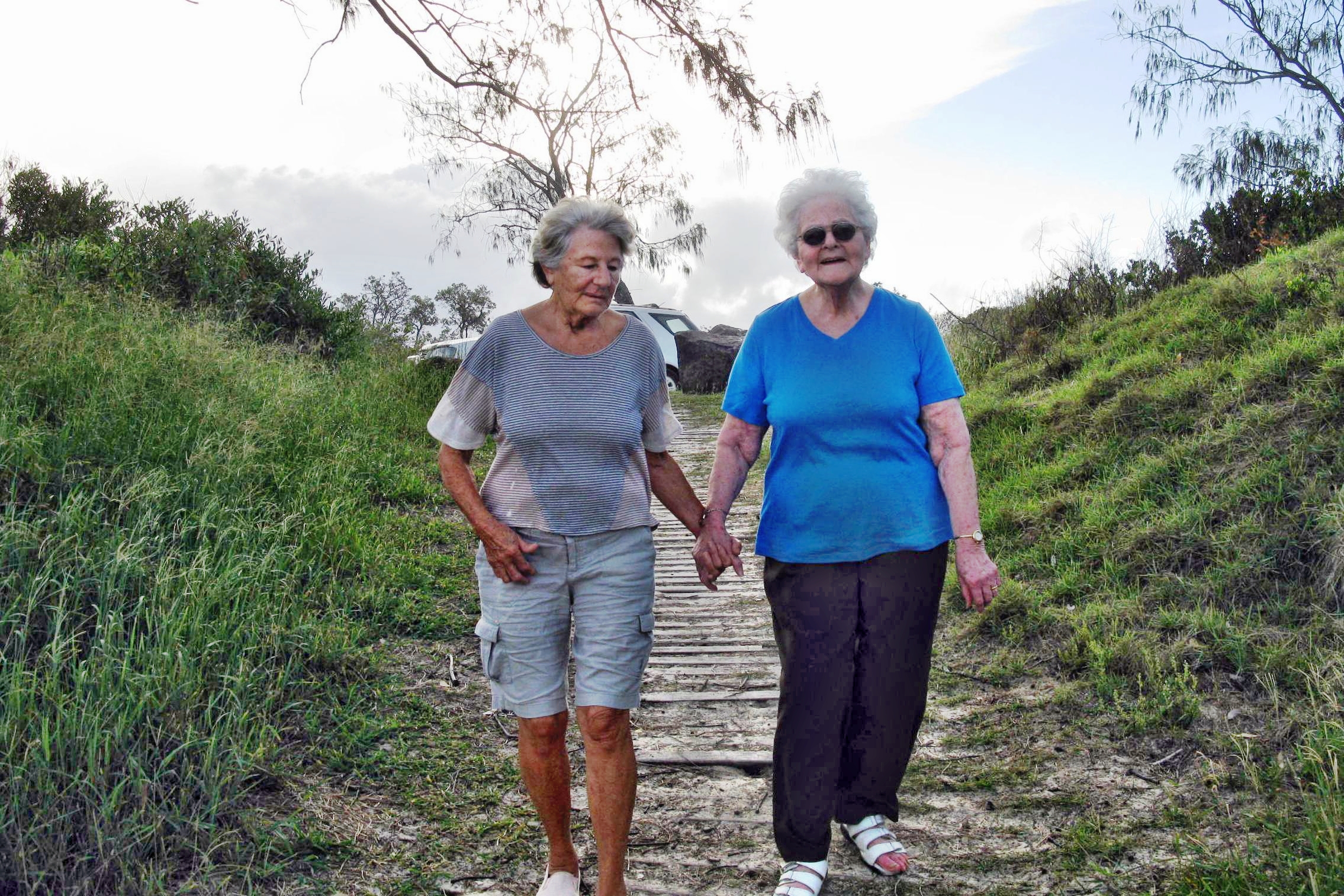 Mum's trip to Australia to visit her sister Manny (Marion)